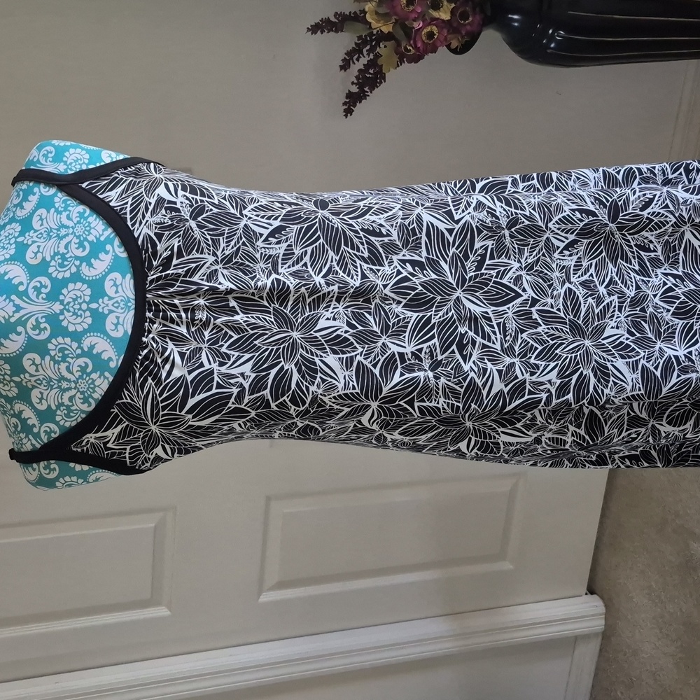 Long Floral Lounge Dress
